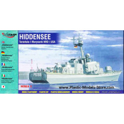 Hiddensee Tarantul I missile corvette ship 1/400 Mirage 40232