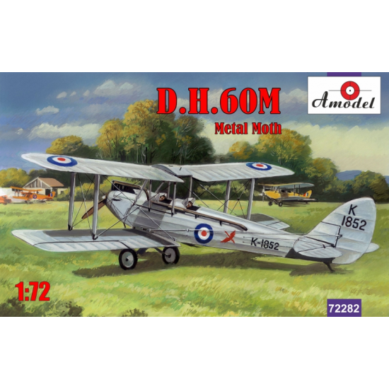 DE HAVILLAND DH.60M METAL MOTH 1/72 AMODEL 72282