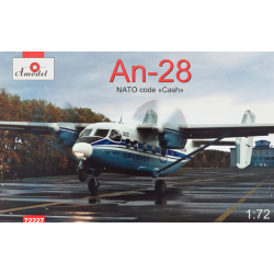 ANTONOV AN-28 AEROFLOT 1/72 AMODEL 72227