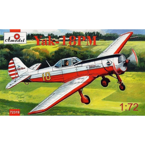 YAKOVLEV YAK-18PM AEROBATIC AIRCRAFT 1/72 AMODEL 72319