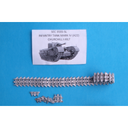 ASSEMBLED METAL TRACKS FOR CHURCHILL BRITISH INFANTRY TANK 1/35 SECTOR35 3555-SL
