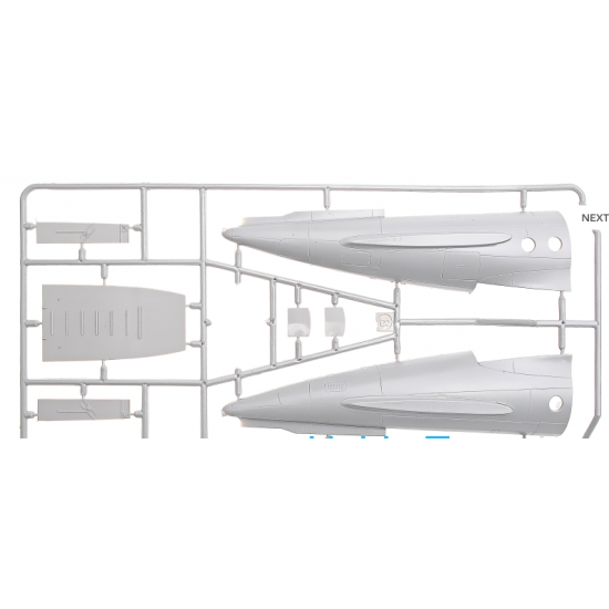 TUPOLEV TU-134A, LATE LOT/AEROFLOT AIRLINER 1/72 AMODEL 72249