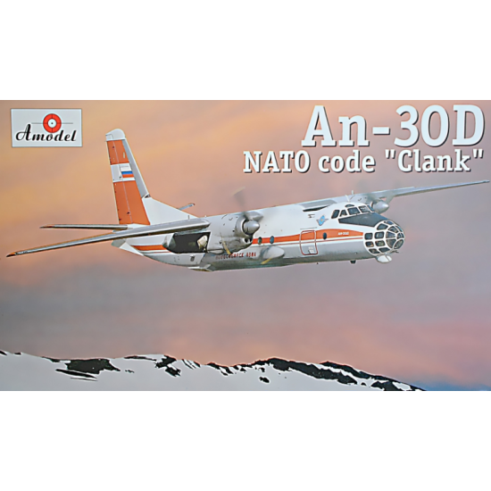 ANTONOV AN-30D 'SIBIRYAK' AERIAL CARTOGRAPHY AIRCRAFT 1/72 AMODEL 72223 ...