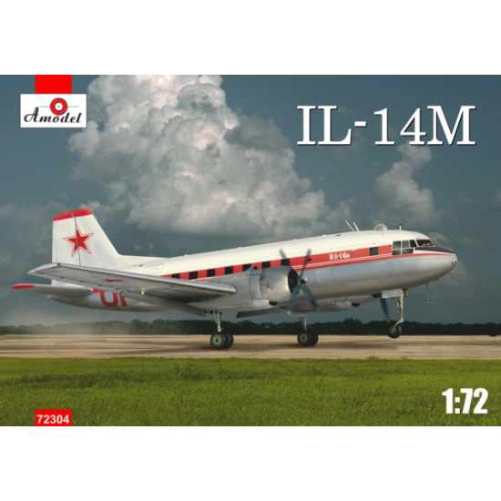 ILYUSHIN IL-14M 1/72 AMODEL 72304 Model Kit Aircraft Model Kits, Air ...
