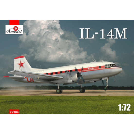 ILYUSHIN IL-14M 1/72 AMODEL 72304