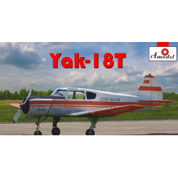 YAKOVLEV YAK-18T RED AEROFLOT 1/48 AMODEL 4810