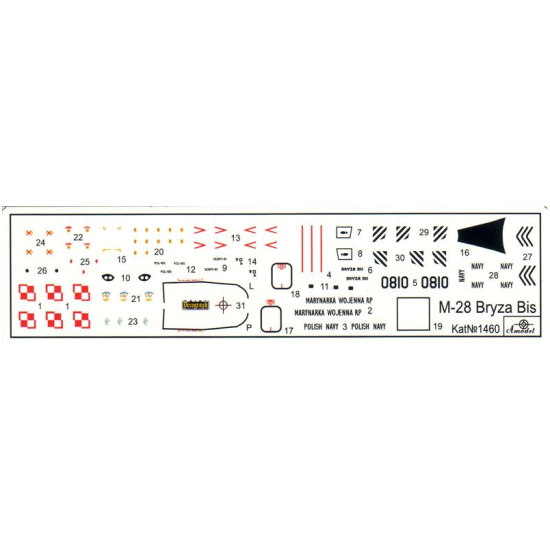 PZL M-28 BRYZA BIS 1/144 AMODEL 1460