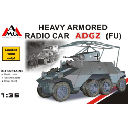 HEAVY ARMORED RADIO CAR ADGZ (FU) 1/35 AMG 35504