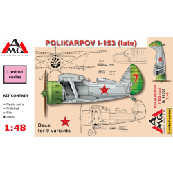 POLIKARPOV I-153 CHAIKA (LATE) 1/48 AMG 48308