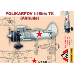 POLIKARPOV I-15 BIS TK (ALTITUDE) 1/48 AMG 48319