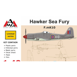 F.MK10 HAWKER SEA FURY 1/48 AMG 48601