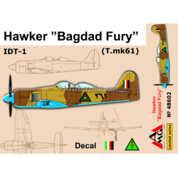 IDT-1 HAWKER BAGDAD FURY 1/48 AMG 48602