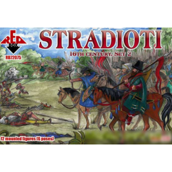 STRADIOTI, 16TH CENTURY. SET 2 /72 RED BOX 72075