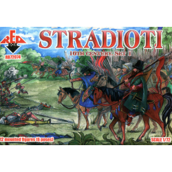 STRADIOTI, 16TH CENTURY. SET 1 1/72 RED BOX 72074
