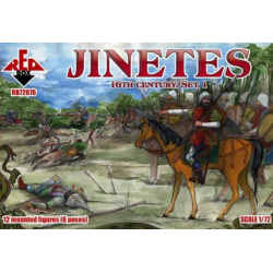 JINETES, 16TH CENTURY. SET 1 1/72 RED BOX 72076