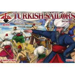 TURKISH SAILORS, 16-17TH CENTURY 1/72 RED BOX 72078