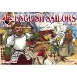ENGLISH SAILORS, 16-17TH CENTURY 1/72 RED BOX 72081