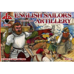 ENGLISH SAILORS ARTILLERY, 16-17TH CENTURY 1/72 RED BOX 72083