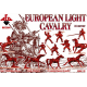 EUROPEAN LIGHT CAVALRY, 16TH CENTURY, SET 1 1/72 RED BOX 72084
