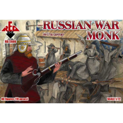 RUSSIAN WAR MONK, 16-17TH CENTURY 1/72 RED BOX 72086