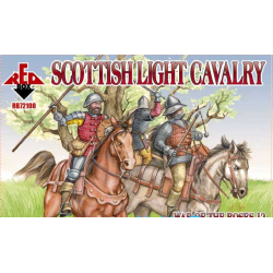 SCOTTISH LIGHT CAVALRY, WAR OF THE ROSES 12 1/72 RED BOX 72108