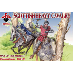 SCOTTISH HEAVY CAVALRY, WAR OF THE ROSES 11 1/72 RED BOX 72056