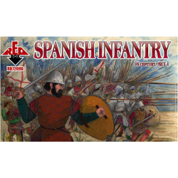 SPANISH INFANTRY, 16TH CENTURY, SET 1 1/72 RED BOX 72096