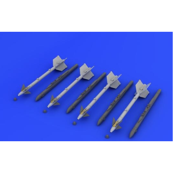 BRASSIN 1/48 R-13M / AA-2 ATOLL-D, FOR EDUARD KIT 1/48 EDUARD 648122