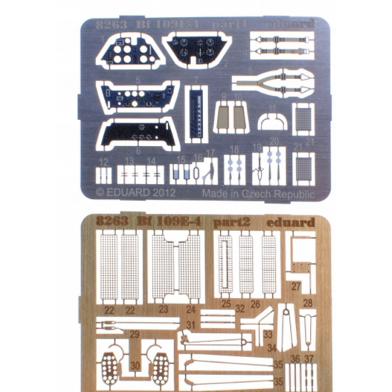 MESSERSCHMITT BF 109E-4, PROFIPACK EDITION 1/48 EDUARD 08263