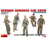 GERMAN ARMORED CAR CREW 5 fig. 1/35 Miniart 35072