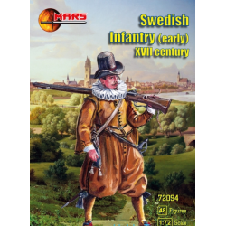 SWEDISH INFANTRY (EARLY), XVII CENTURY 1/72 MARS FIGURES 72094