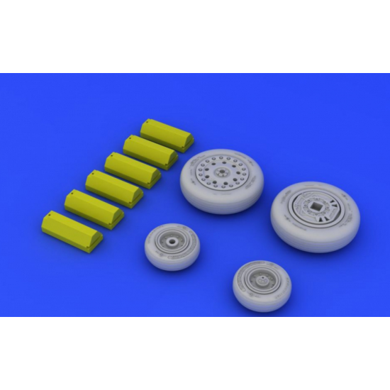 BRASSIN 1/48 F-4B/N WHEELS, FOR ACADEMY KIT 1/48 EDUARD 648114