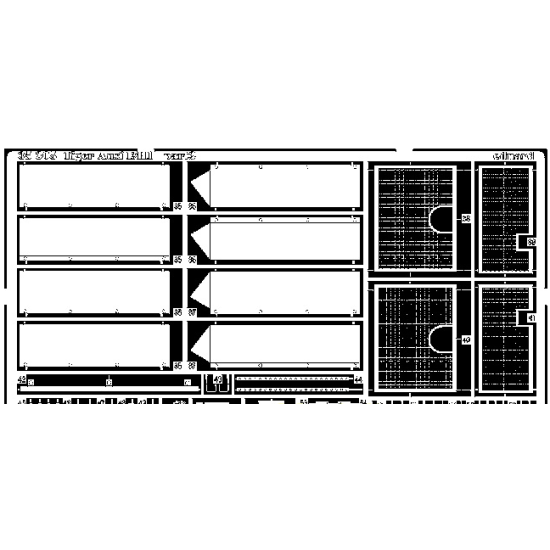PHOTO-ETCHED SET 1/35 TIGER I AUSF.E/H, FOR ITALERI KIT 1/35 EDUARD 35305