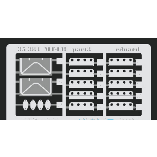 PHOTO-ETCHED SET 1/35 MTLB, FOR SKIF KIT 1/35 EDUARD 35384 PHOTO-ETCHED SET 1/35 MTLB, FOR SKIF KIT 1/35 EDUARD 35384
