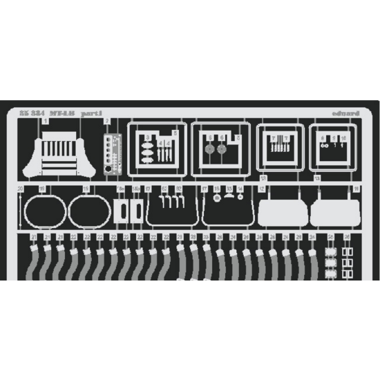PHOTO-ETCHED SET 1/35 MTLB, FOR SKIF KIT 1/35 EDUARD 35384 PHOTO-ETCHED SET 1/35 MTLB, FOR SKIF KIT 1/35 EDUARD 35384