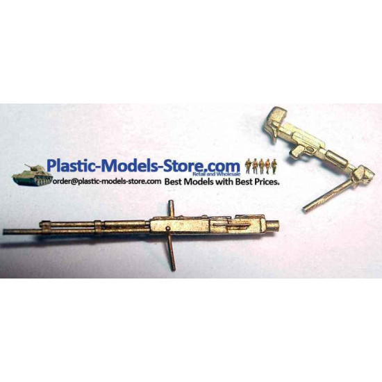 UBT Berezin 12.7 turret heavy machine gun Brass 1/72 Mini World 7210