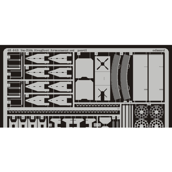 PHOTOETCHED SET BIG-ED 1/48 SU-25K FROGFOOT 1/48 EDUARD BIG-4829