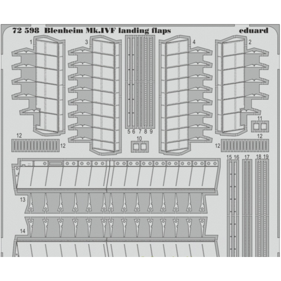 PHOTOETCHED SET BIG-ED 1/72 BLENHEIM MK.IVF 1/72 EDUARD BIG-7297