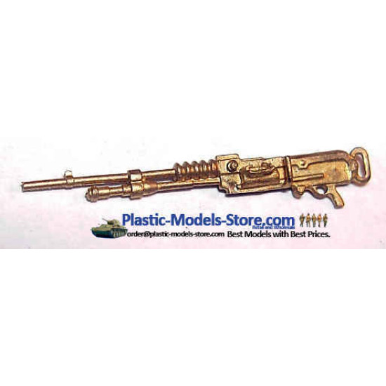 Hotchkiss Mle 1914 machine gun Brass 1/72 Mini World 7212