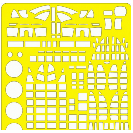 MASK 1/72 FOR PETLYAKOV PE-8, FOR ZVEZDA KIT 1/72 EDUARD EDU-CX215