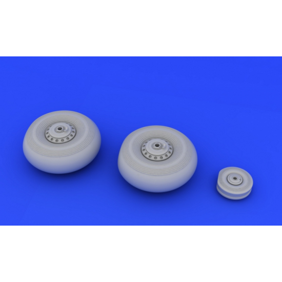 BRASSIN WHEELS SET 1/72 FOR LANCASTER 1/72 EDUARD 672025