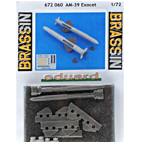 BRASSIN AM-39 EXOCET 1/72 EDUARD 672060