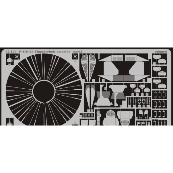 PHOTOETCHED SET BIG-ED 1/32 P-47D-25 THUNDERBOLT 1/32 EDUARD BIG-3259