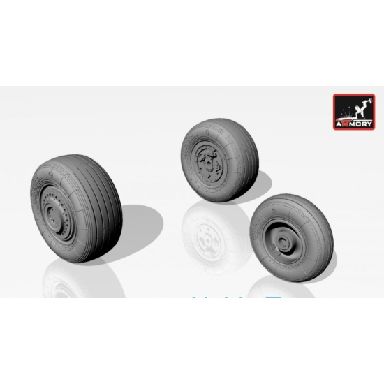 SUKHOJ SU-25 FROGFOOT WHEELS 1/72 ARMORY AW72020