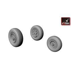 WHEELS SET 1/72 FOR F-35A LIGHTNING-II 1/72 ARMORY AW72305