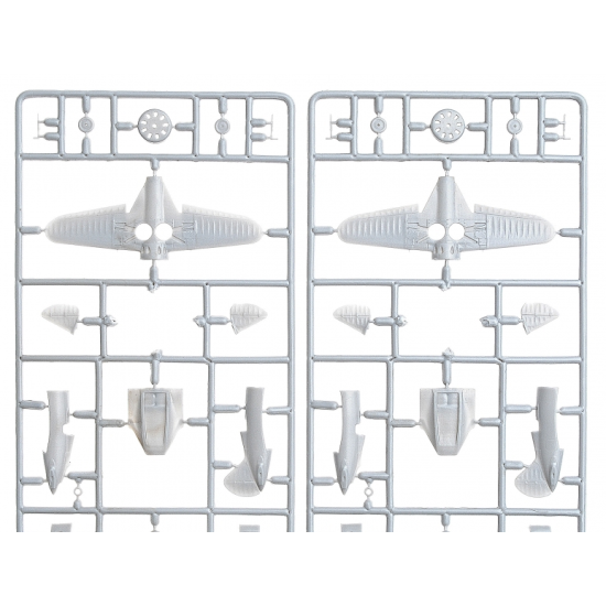 POLIKARPOV I-16 TYPE 5/10, SOVIET PRE-WWII FIGHTER (2 SETS IN THE BOX) 1/144 ARMORY 14102