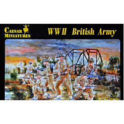 WWII BRITISH ARMY 1/72 CEASAR MINIATURES H055
