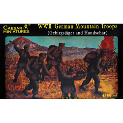 WWII GERMAN MOUNTAIN TROOPS 1/72 CEASAR MINIATURES H067