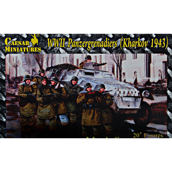 WWII PANZERGRENADIERS, KHARKOV 1943 1/72 CEASAR MINIATURES HB01