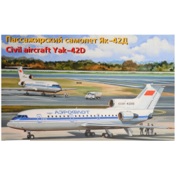 CIVIL AIRLINER YAK-42D AEROFLOT 1/144 EASTERN EXPRESS 14494
